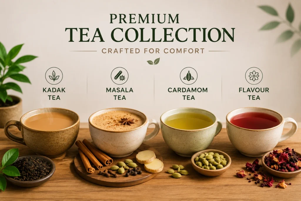 Premium Tea Collection Crafted for Comfort
