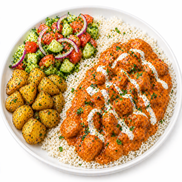 Butter chicken Plate