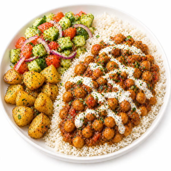 Chana Masala plate
